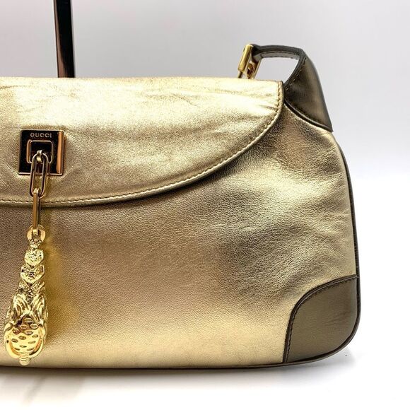 Auth 90s Vtg Tiger’s Head Animalier Evening Bag by Tom Ford for GUCCI Collectors - Picture 4 of 15